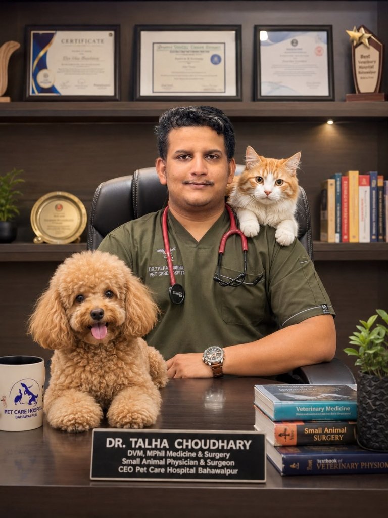 Dr. Talha Choudhary — Senior Veterinary Surgeon