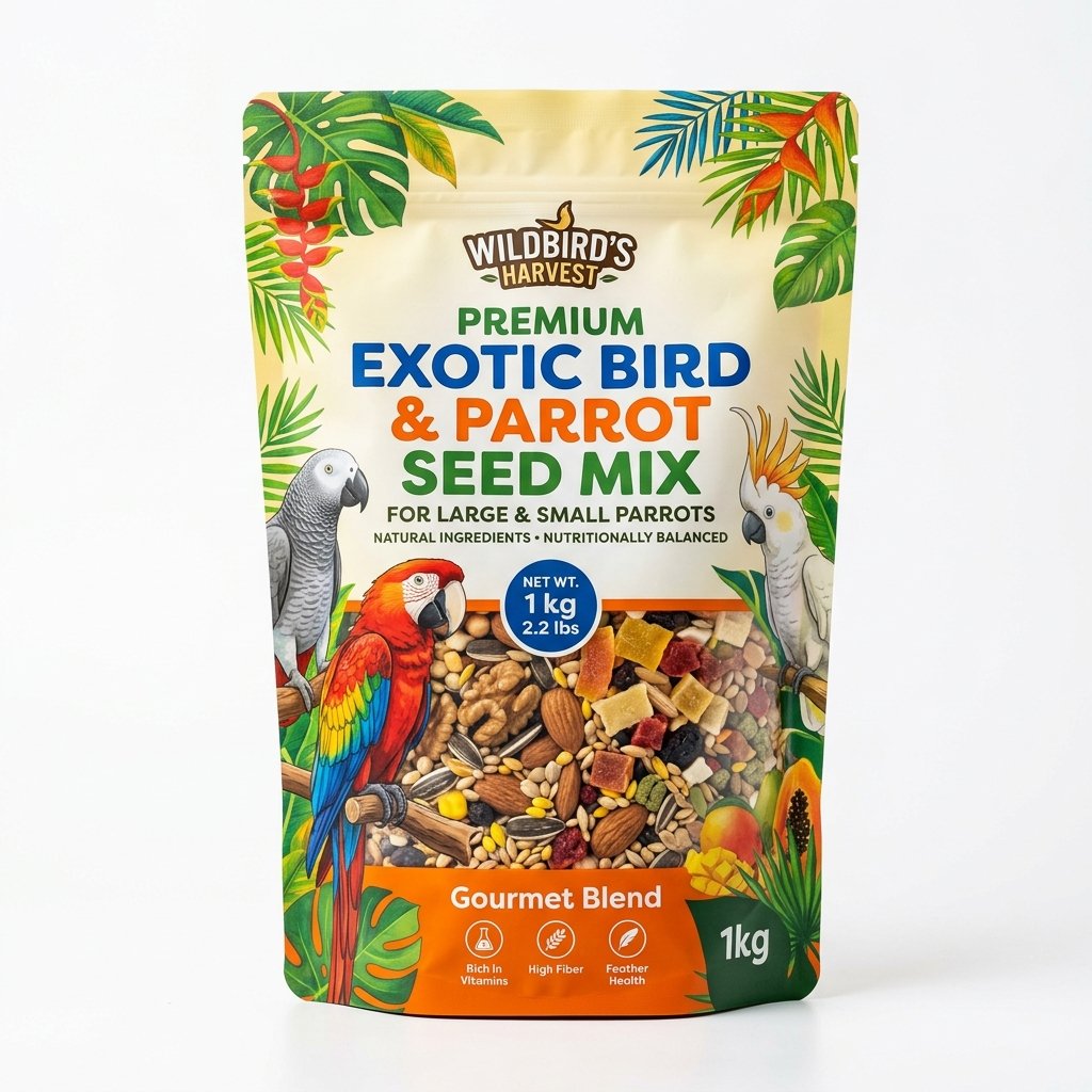 Trill Premium Exotic Bird & Parrot Seed Mix 1kg